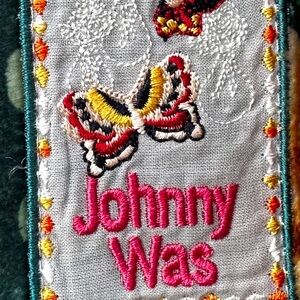 Velor drawstring bag!